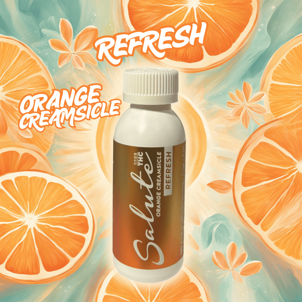 Salute Shot 2.7oz Refresh Orange Creamsicle Farm406 Montana