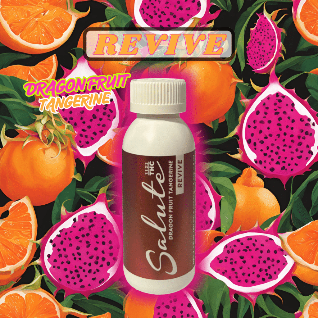 Salute Shot 2.7oz Revive Dragon Fruit Tangerine Farm406 Montana