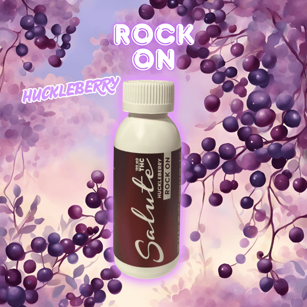 Salute Shot 2.7oz Rock On Huckleberry Farm406 Montana