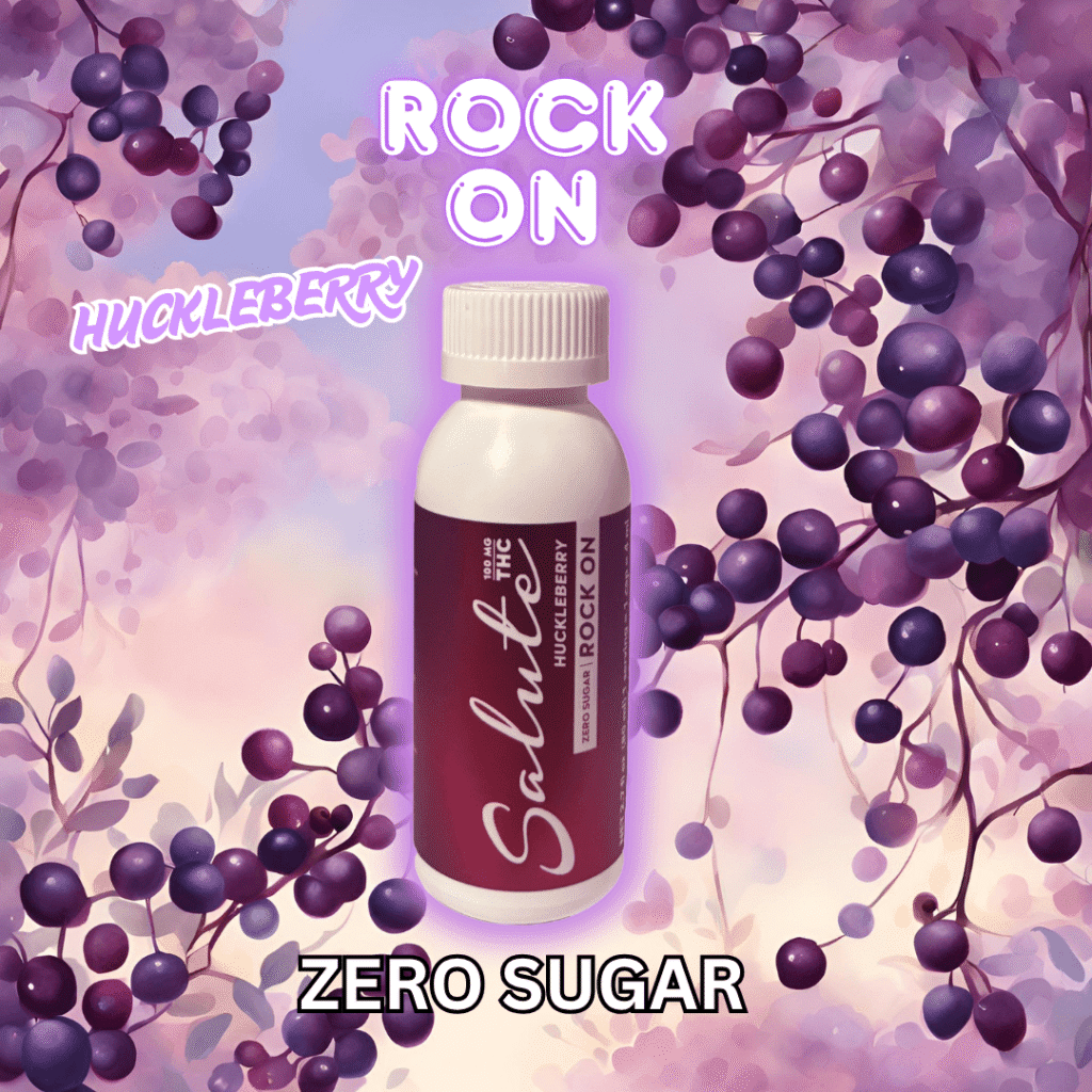 Salute Shot 2.7oz Rock On Huckleberry Zero Farm406 Montana